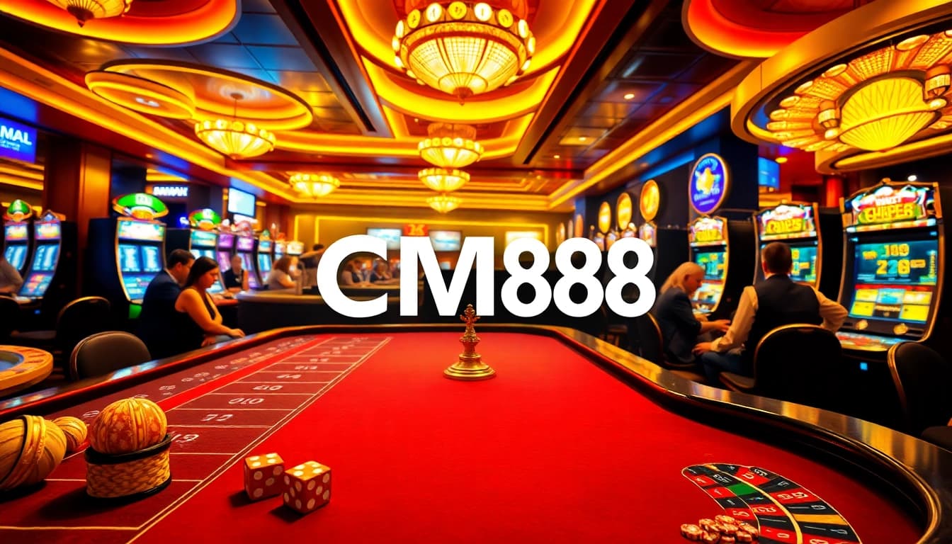Engaging players at casino tables as they explore link CM88 for secure betting options.