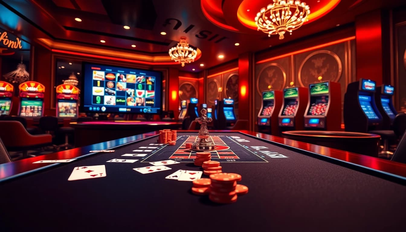 Participez à un gameplay palpitant avec le casino en ligne Français tout en explorant des jeux de table en ligne vibrants.