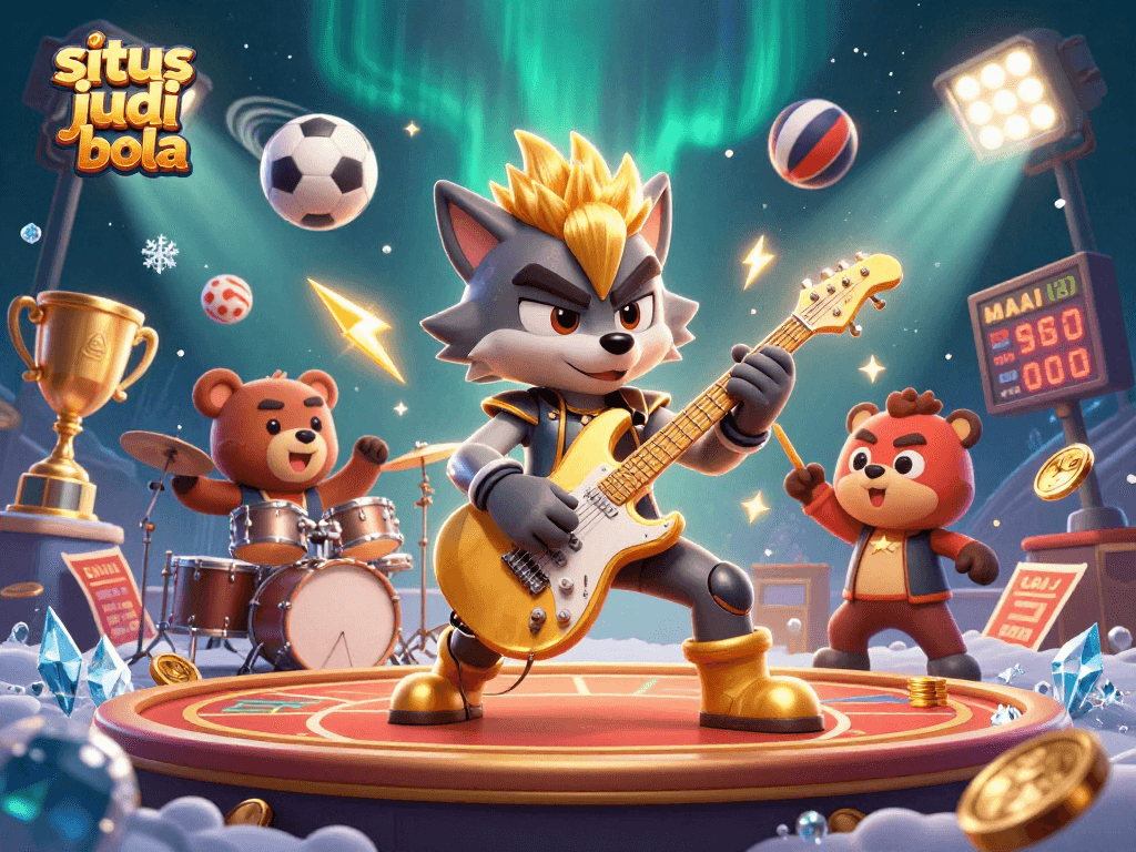Experience the thrill of situs judi bola with dynamic sports elements and a vibrant casino atmosphere.