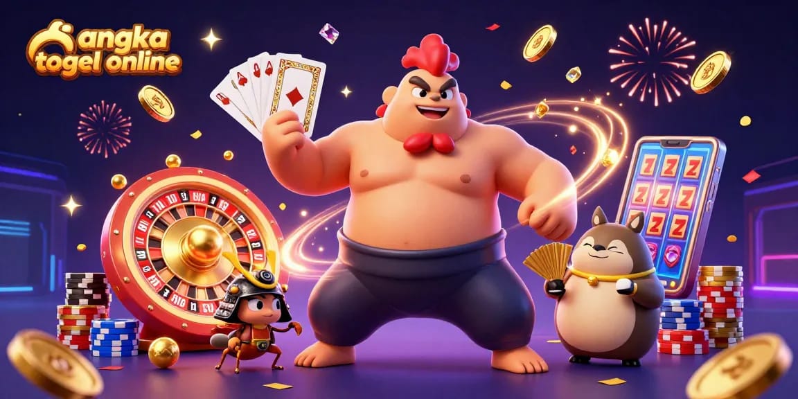 Experience the excitement of angka togel online with vibrant characters and dynamic gaming elements.