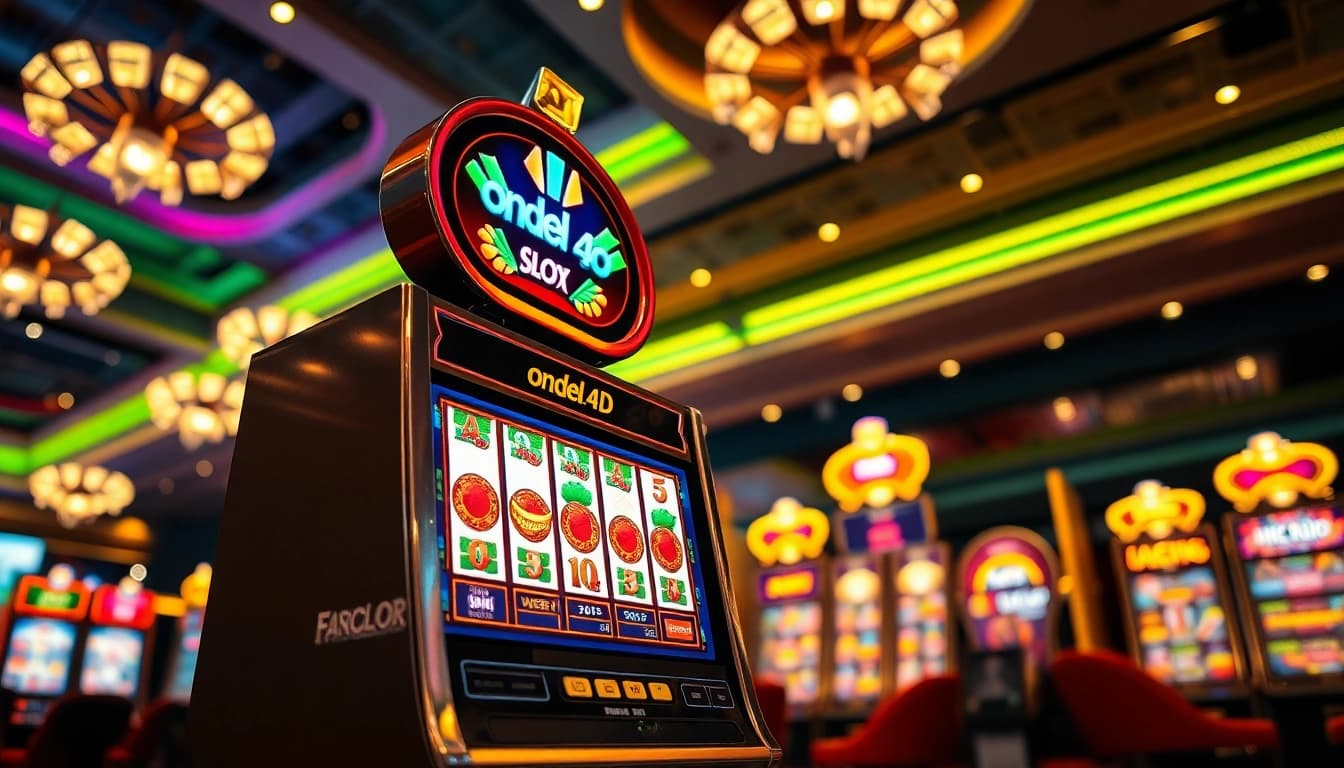 Menangkan jackpot di ondel4d slot dengan mesin slot berwarna cerah dan penuh aksi.