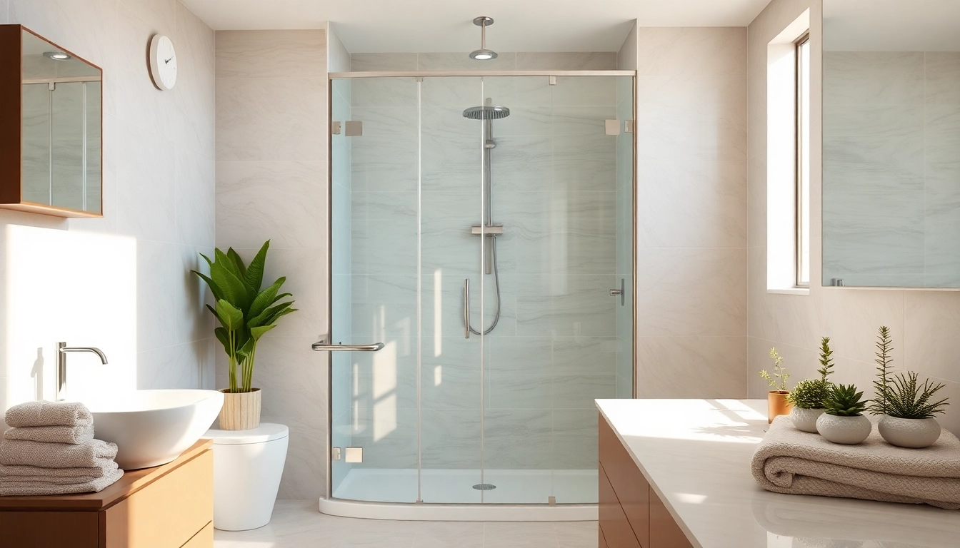 Revitalize your space with a modern shower uk design featuring sleek fixtures.