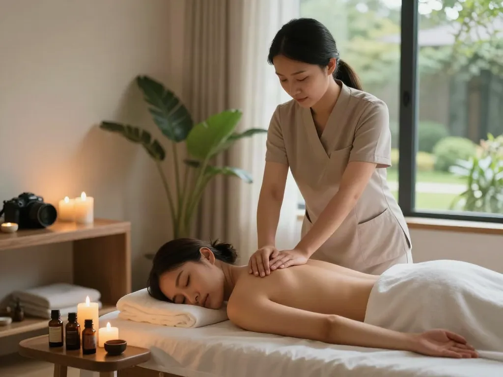 Discover Samsungdong’s 출장마사지 experience with a tranquil massage setting.