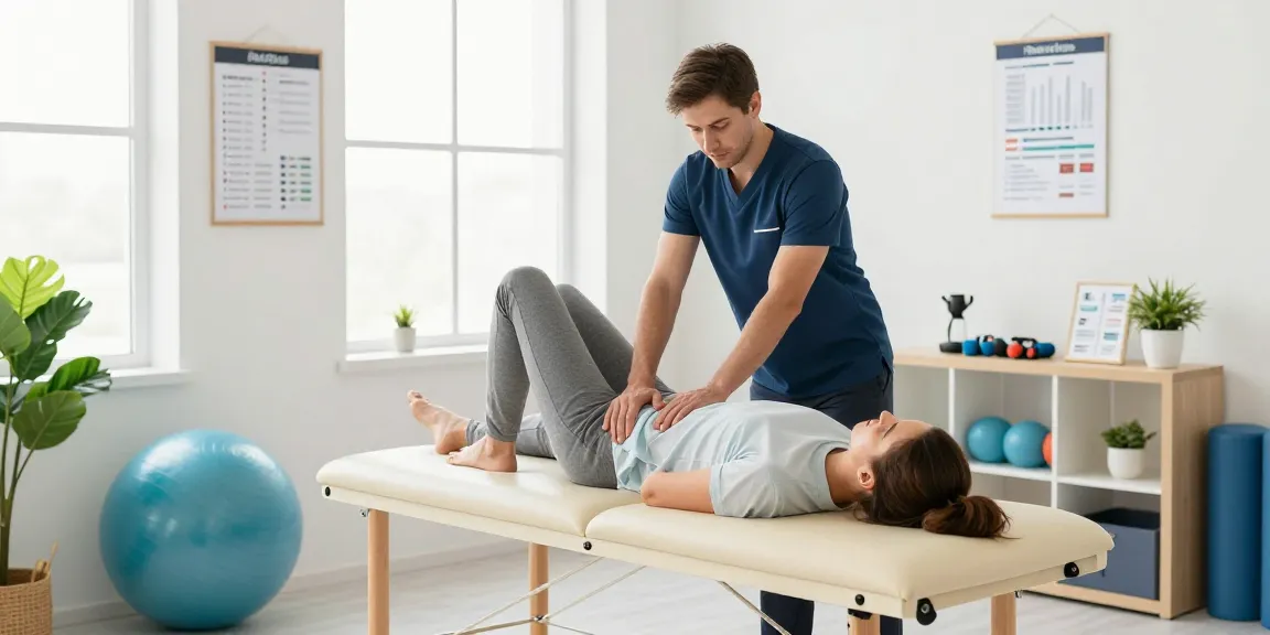 "Sports massage at home - Healthcare service ensuring patient care and wellness from a professional provider."