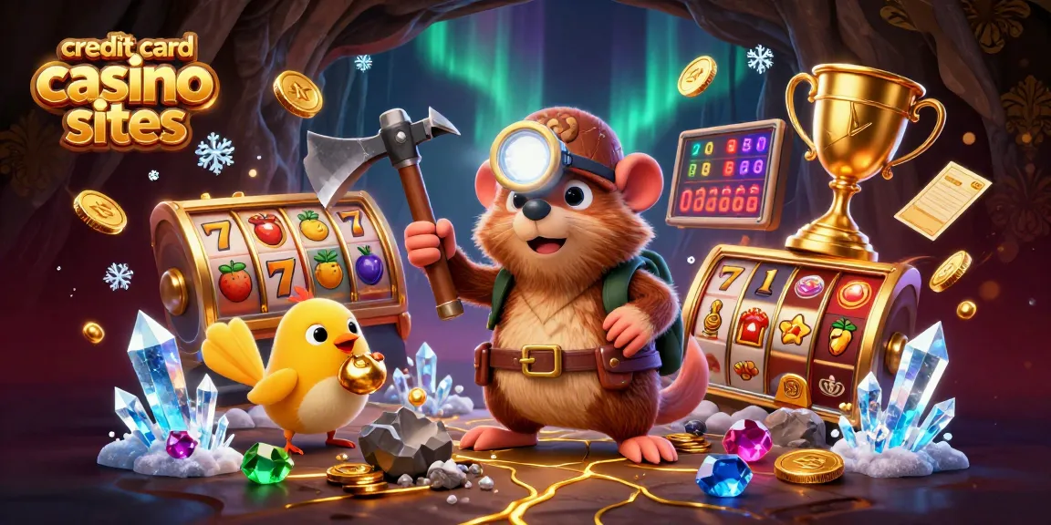 Engage with top credit card casino sites featuring dynamic gaming action and vibrant casino elements.