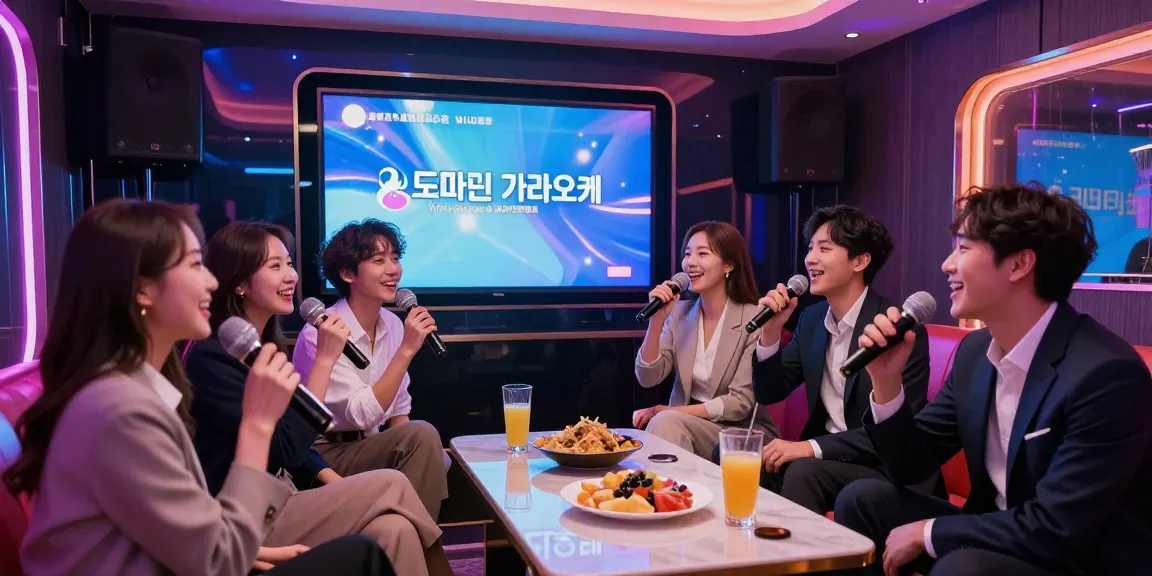 Experience fun at 강남 도파민 가라오케 with vibrant karaoke sessions in stylish private rooms with great sound.