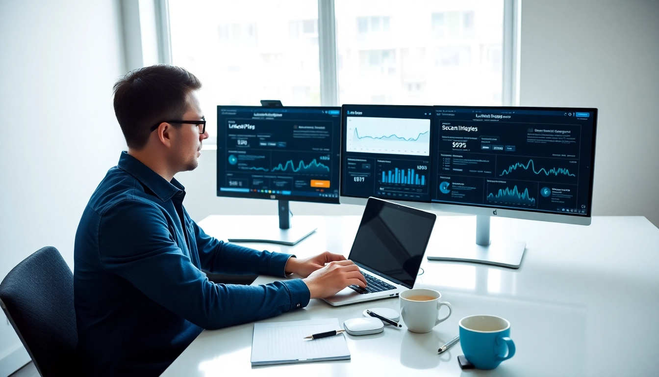 Extract leads by scraping LinkedIn and Sales Navigator with a marketing consultant at work.
