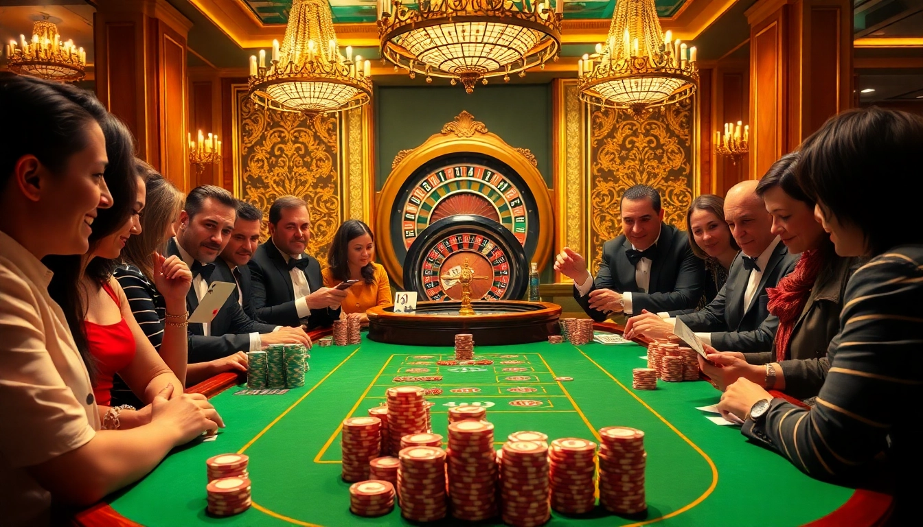 Enjoy high-stakes poker at a luxurious casino, where excitement is palpable with Nếu như vậy bám vào đây.