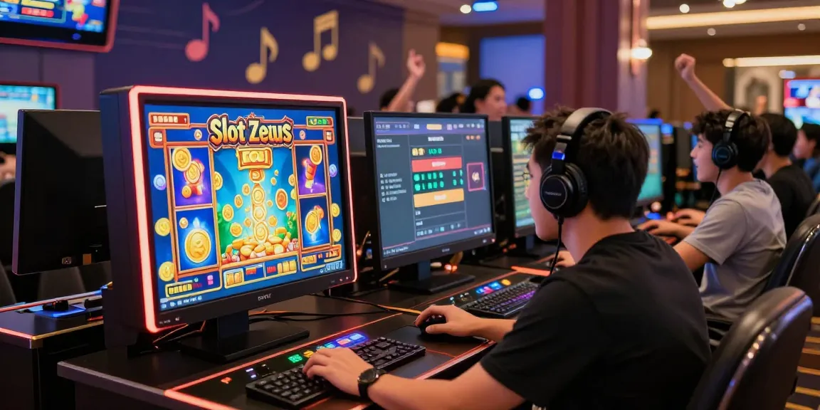 Engaging gameplay at Slot Zeus online casino with vibrant graphics and live chat support.