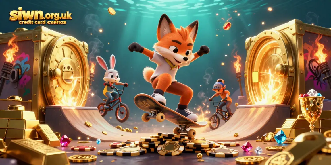 Experience thrilling spins at siwn.org.uk credit card casinos with vibrant graphics and dynamic characters.