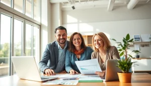 Engaging financial advisor session on retirement planning San Antonio with diverse couple.