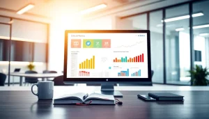 Analyzing metrics for the best smm panel in a professional workspace.