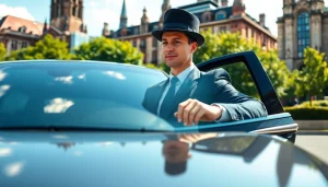 Experience premium Chauffeur Hire Nottingham with a professional chauffeur and luxury vehicle in the city.