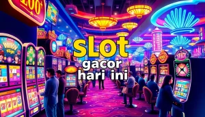 Menangkan slot gacor hari ini dengan mesin slot berwarna-warni yang memikat di kasino.