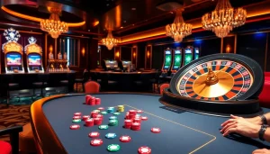 Players enjoying exciting games at nh88's luxurious casino.