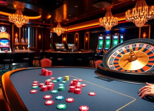 Players enjoying exciting games at nh88's luxurious casino.