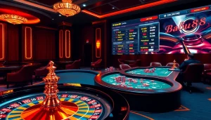 Exciting casino gameplay at Babu88 with roulette and poker action
