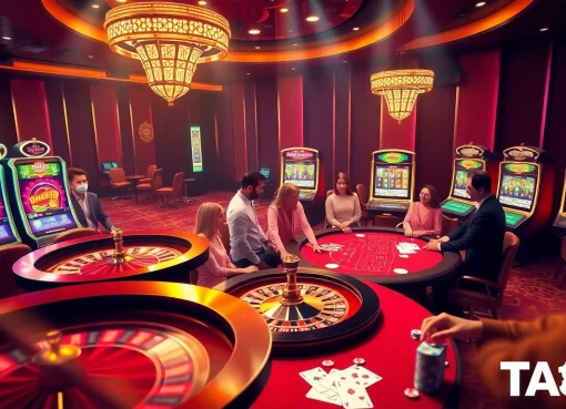 Experience thrilling online gambling at https://nhacaita88.contact/ with vibrant casino tables and enthusiastic players.