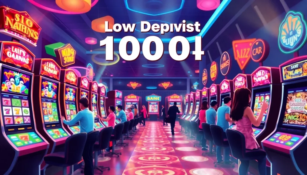 Menggambarkan situs deposit 1000 dengan tema kasino dan slot yang menarik.