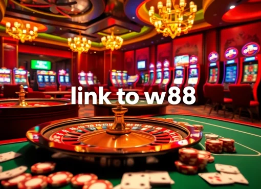 Experience vibrant casino excitement with link to w88 at the forefront of thrilling games.