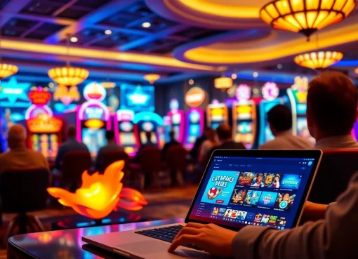 Engaging players at online casinos Canada experience vibrant gaming activities.