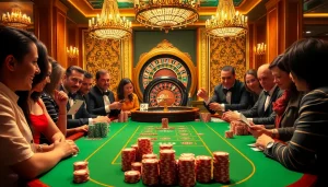 Enjoy high-stakes poker at a luxurious casino, where excitement is palpable with Nếu như vậy bám vào đây.