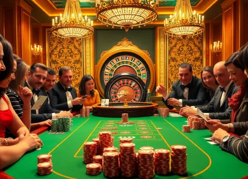 Enjoy high-stakes poker at a luxurious casino, where excitement is palpable with Nếu như vậy bám vào đây.