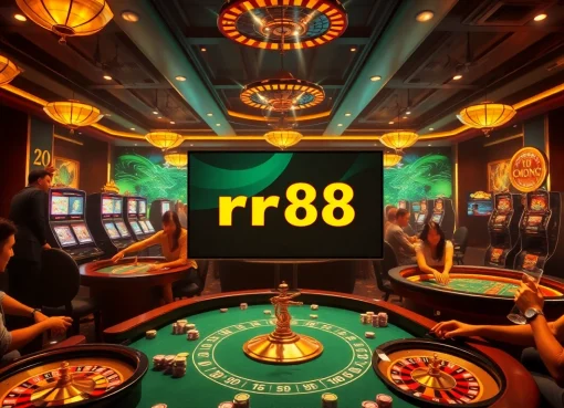 Experience thrilling gambling action at rr88 gratis with vibrant slots and poker tables.