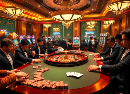 Experience the thrill of gaming on https://jun88buzz.info/ with roulette, poker chips, and vibrant casino atmosphere.