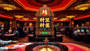 Experience the excitement of nổ hũ with vibrant slot machines and thrilling casino action.