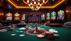 CM88 Casino: Experience the excitement of poker and roulette in a luxurious setting.