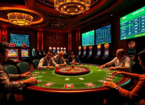 I9BET offers exciting gambling experiences with poker, roulette, and slots in a luxurious casino atmosphere.