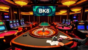 Experience thrilling gameplay at BK8 เว็บตรง with engaging casino action and luxurious gaming ambiance.