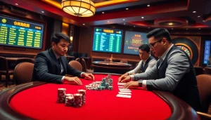 Experience luxury gaming at 8day.cn.com with high-stakes poker at an elegant casino.