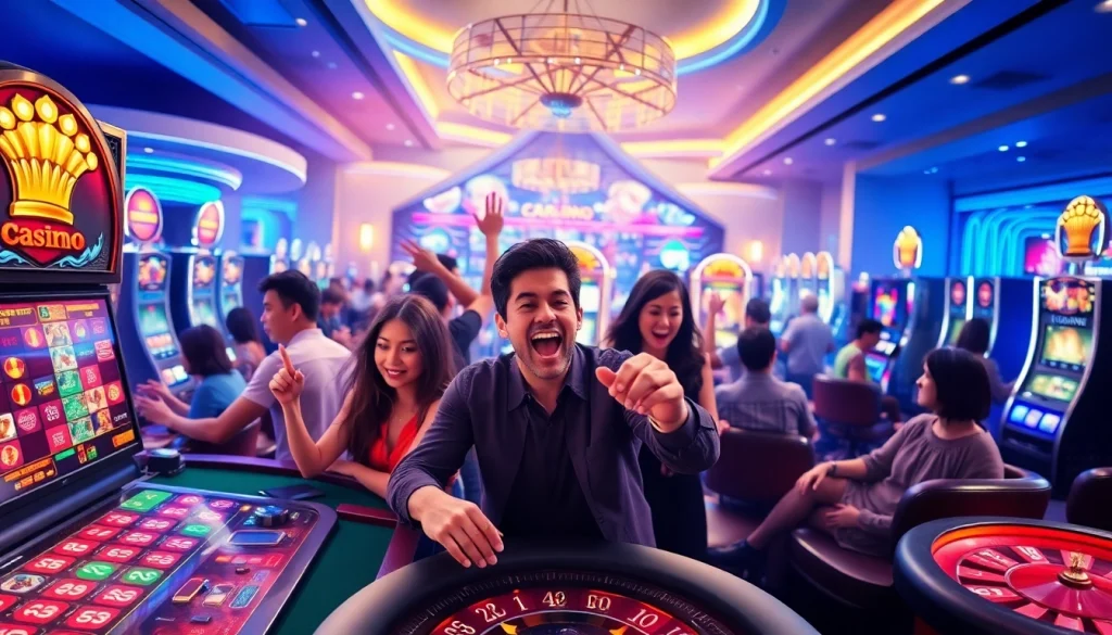 Exciting online gambling experience at hello88win.live showcasing dynamic casino games.