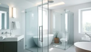 Elevate your bathroom with stylish sunney shower doors featuring modern design and elegant finishes.
