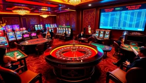 Experience thrilling gameplay at https://rr88.navy/ with engaging casino scenes filled with excitement.