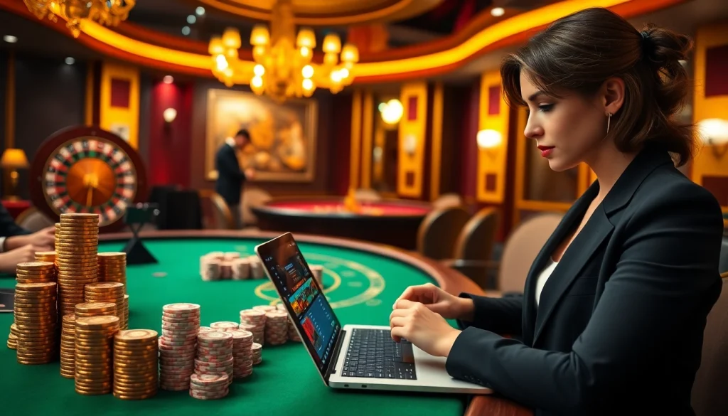 Vivez le frisson du casino en ligne Français avec des tables de jeu vibrantes et une action à enjeux élevés.