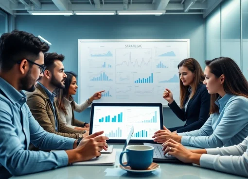 Explore competitive intelligence faqs with insightful analysis and vibrant collaboration in a modern office.