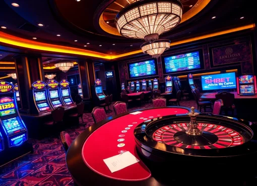 Experience the thrill of winning at SHBET's exciting casino tables and slot machines.