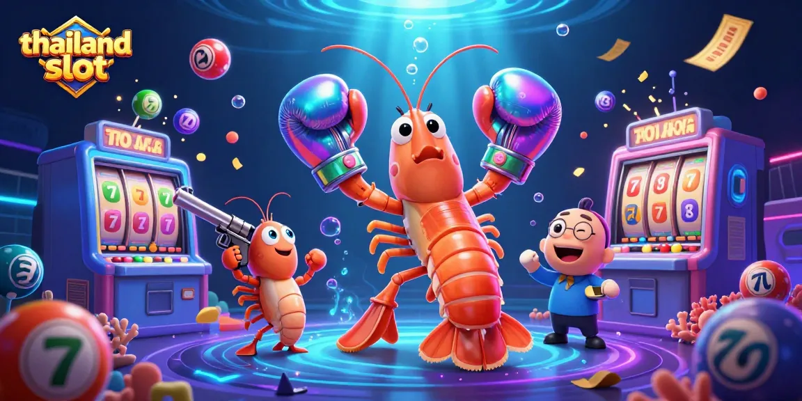 Engage in thrilling thailand slot action with vibrant characters and dynamic casino elements.