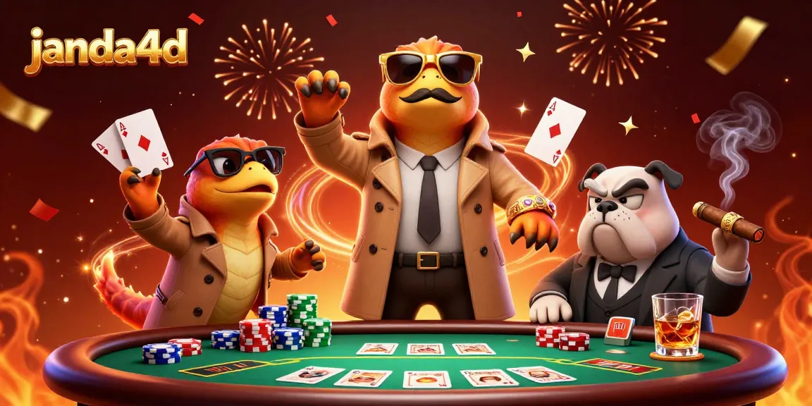 Raih jackpot menarik di janda4d dengan permainan poker seru yang penuh strategi.