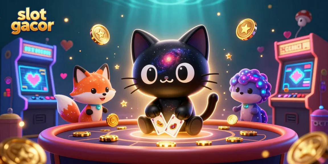 Permainan slot gacor yang seru dengan elemen kasino dan karakter 3D lucu, memikat pemain